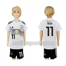 Maillot de Foot Allemagne Reus 11 Enfant Domicile Coupe du monde 2018